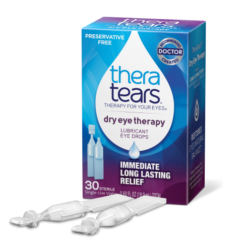 Box of clear eyes natural tears lubricant isolated on white background  Stock Photo - Alamy