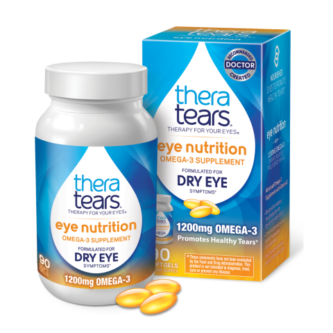 TheraTears Eye Nutrition Advanced Omega 3 Supplement TheraTears